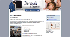 Desktop Screenshot of beranekelectric.net